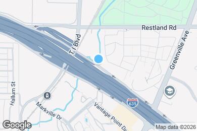 Map image of the property - 9011 Lyndon B Johnson Fwy