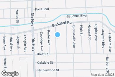 Map image of the property - 4163 Burns Ave