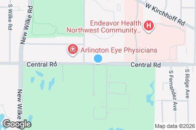 Map image of the property - 1405 E Central Rd