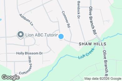 Map image of the property - 314 Rondelay Dr