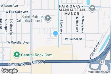 Map image of the property - 4214 La Palma Ct