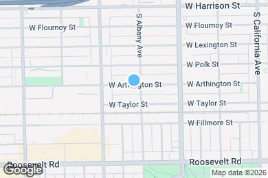 Map image of the property - 3109 W Arthington St