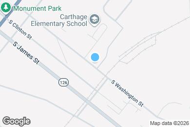 Map image of the property - 447 S Washington St