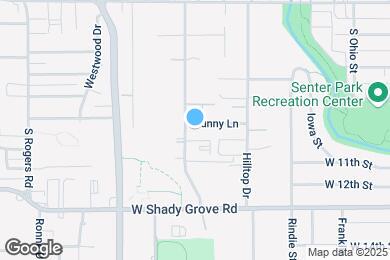 Map image of the property - 716 Sunny Ln
