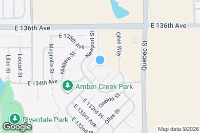 Map image of the property - 13470 Oneida Ln