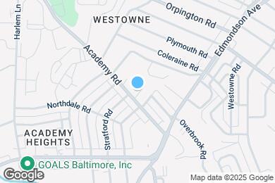 Map image of the property - 503 Academy Rd