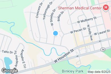 Map image of the property - 1903 W Shields Dr