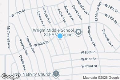 Map image of the property - 8016 Denrock Ave
