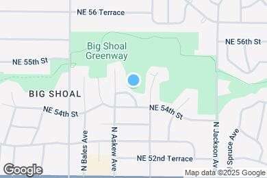 Map image of the property - 3620 NE 54th Terrace