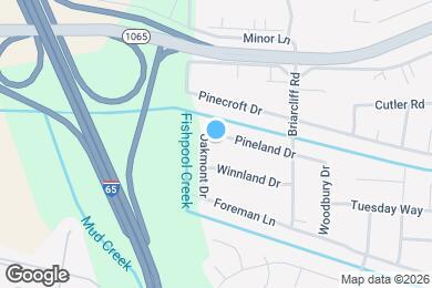 Map image of the property - 3402 Pineland Dr