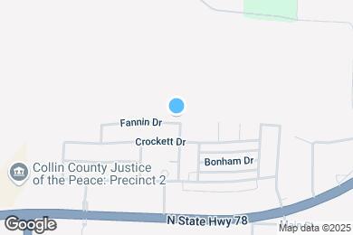 Map image of the property - 719 Fannin Dr