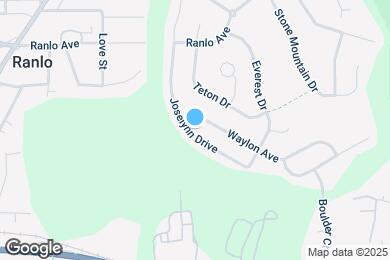 Map image of the property - 860 Joselynn Drive