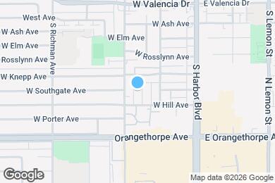 Map image of the property - 1001 S Tamarack Dr