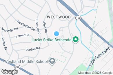 Map image of the property - 5301 Westbard Cir