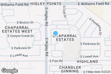 Map image of the property - 3265 E Hampton Ln