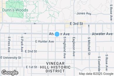 Map image of the property - 405 S Ballantine Rd