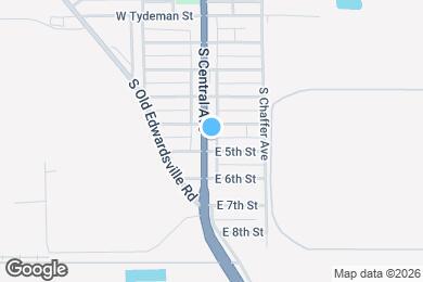 Map image of the property - 523 S Central Ave