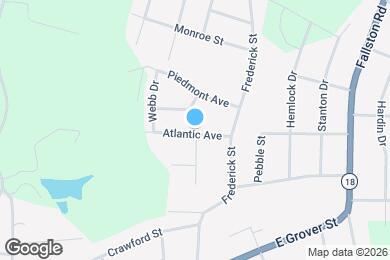 Map image of the property - 417 Atlantic Ave