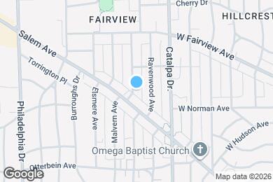 Map image of the property - 2056 Auburn Ave