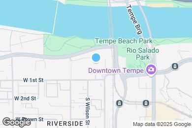 Map image of the property - 435 W Rio Salado Pky