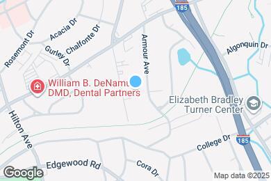 Map image of the property - Cloister Apartments