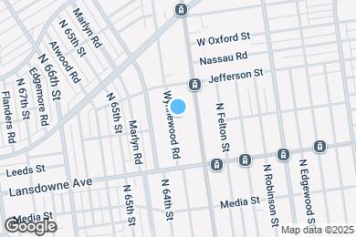 Map image of the property - 849 Wynnewood Rd