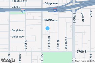 Map image of the property - 2544 S Park St