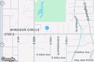 Map image of the property - 2647 S Jasper St