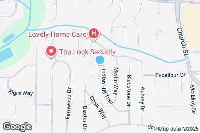 Map image of the property - 7275 Indian Hill Trail