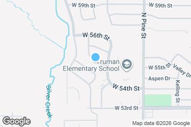 Map image of the property - 2603 W 55th St