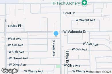 Map image of the property - 2323 W West Ave