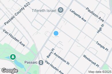 Map image of the property - 245 Passaic Ave