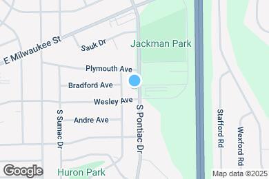 Map image of the property - 38 S Pontiac Dr
