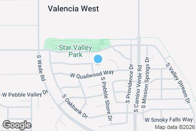 Map image of the property - 6773 W Copperwood Way