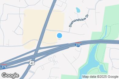 Map image of the property - Furnished Studio-Cincinnati - Sharonville