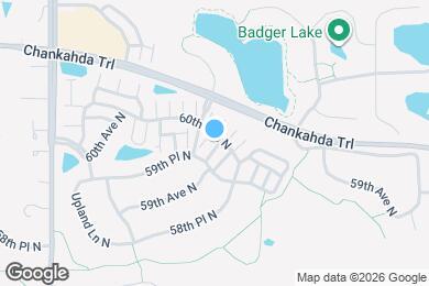 Map image of the property - 15375 60th Ave N