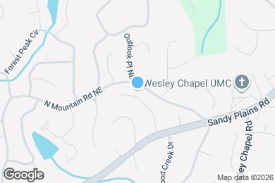 Map image of the property - 4508 Pine Hill Terrace NE