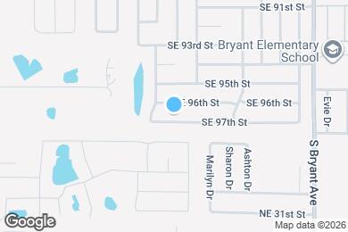 Map image of the property - 2617 SE 97th St