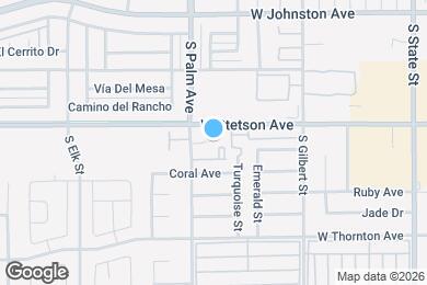 Map image of the property - 1150 S Palm Ave