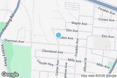 Map image of the property - 4618 Carter Ave