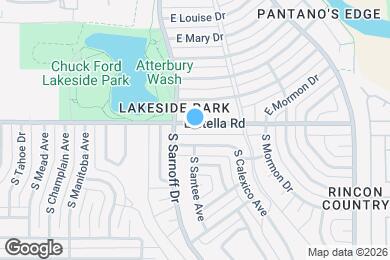 Map image of the property - 8320 E Stella Rd