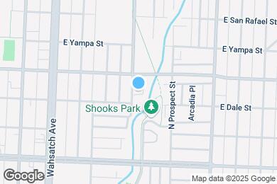 Map image of the property - 811 N El Paso St