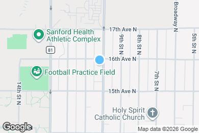 Map image of the property - 1538 10th St N