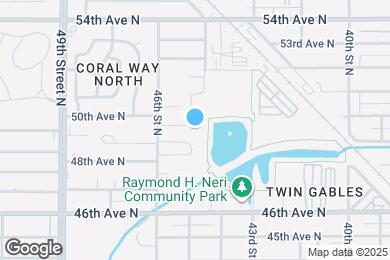 Map image of the property - 4460 49th Ave N