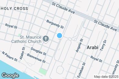 Map image of the property - 718 Delery St