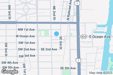 Map image of the property - 306 E Ocean Ave