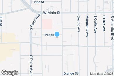 Map image of the property - 1712 Pepper St