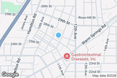 Map image of the property - 2703 Peabody Ave