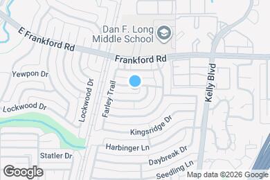 Map image of the property - 2540 Sundance Ln