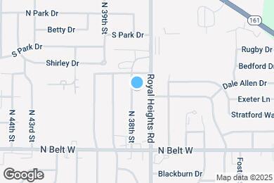 Map image of the property - 652 N 38th St